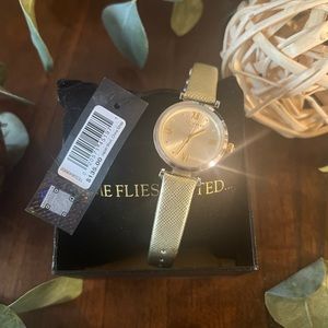 Brand new, Ted Baker, London, light gold colored watch